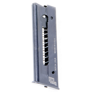 ProMag BER04 Standard  7rd 22 LR Fits Beretta 21A Bobcat Black Steel