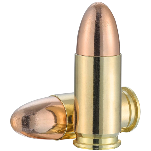 Norma Ammunition 801906402  Subsonic 9mm 147gr Full Metal Jacket 50 Per Box/20 Case