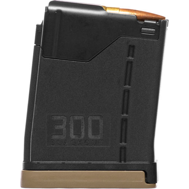 LANCER MAGAZINE L5AWM AR-15 - 300BLK 10RD OPAQUE BLACK