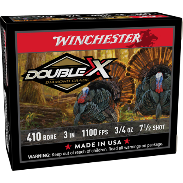 WINCHESTER DOUBLE-X 410 3" - 3/4OZ #7.5 10RD 10BX/CS
