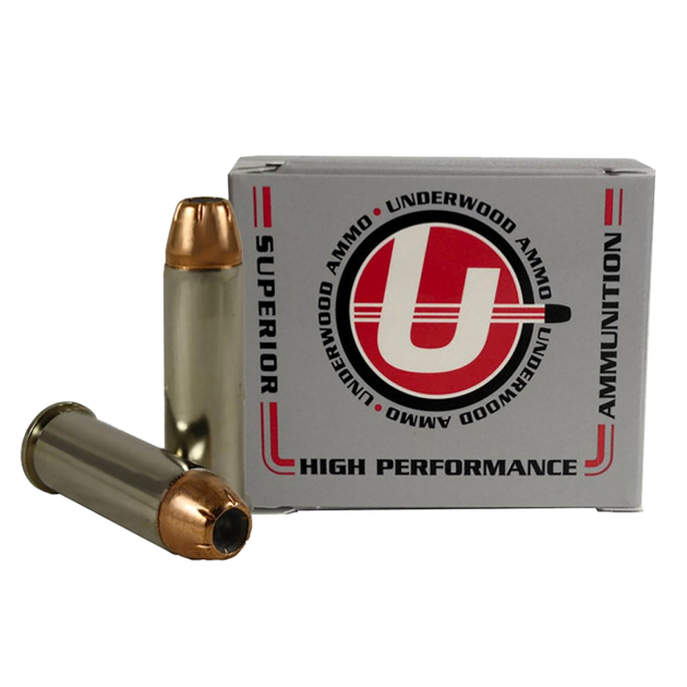 Underwood Ammo 129   38Special+P 125gr Jacketed Hollow Point 20 Per Box/10 Case