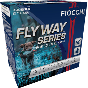 Fiocchi 123ST1 Flyway  12Gauge 3" 1 1/8oz 1Shot 25 Per Box/10 Case