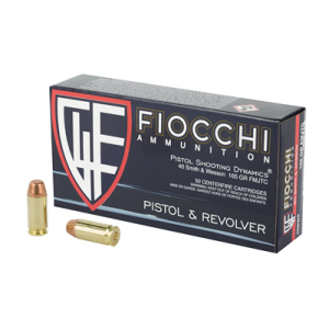 FIOCCHI 40SW 165GR FMJ 50/1000