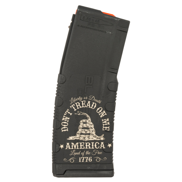 Black Rain Ordnance MAG30DONTTREAD Magazine  30rd 223 Rem/5.56 NATO Don't Tread On Me Engraving Fits AR-15 Platform