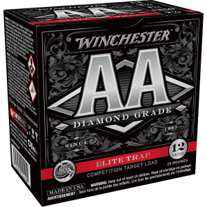 Winchester Ammo AADGHA127 AA Diamond Grade Elite Trap 12Gauge 2.75" 1 1/8oz 7.5Shot 25 Per Box/10 Case
