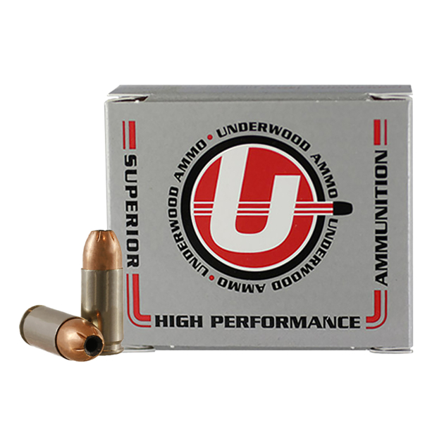 Underwood Ammo 139   9mm+P 147gr Jacketed Hollow Point 20 Per Box/10 Case