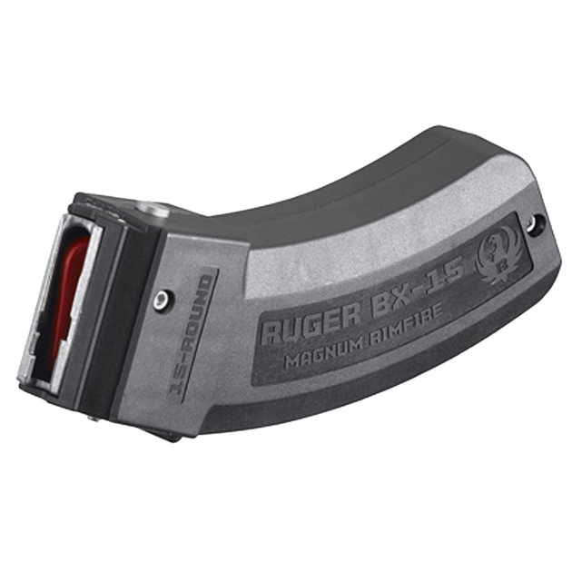 Ruger 90585 BX-15  15rd Magazine Fits Ruger American Rimfire/77 17 HMR/22WMR BX-15 Black