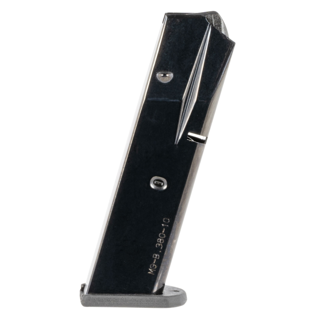 Mec-Gar MGBRBDA10B Standard  10rd 380 ACP Fits Browning BDA Blued Carbon Steel