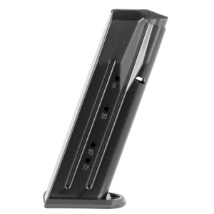 Mec-Gar MGWIT38LFAFC Standard  Blued w/ Anti-Friction Coating Detachable 17rd 38 Super for Tanfoglio Witness Large Frame