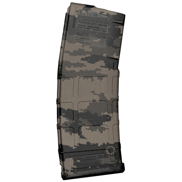 Weapon Works 228100 PMAG GEN M2 MOE 30rd Fits AR/M4 Laser Digital Polymer