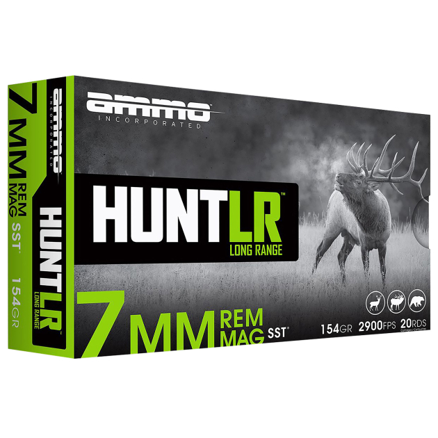 Ammo Inc 7MM154SSTA20 Signature  7mmRem Mag 154gr Super Shock Tip 20 Per Box/10 Case