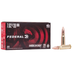 FED AM EAGLE 762X39 124GR FMJ 20/500