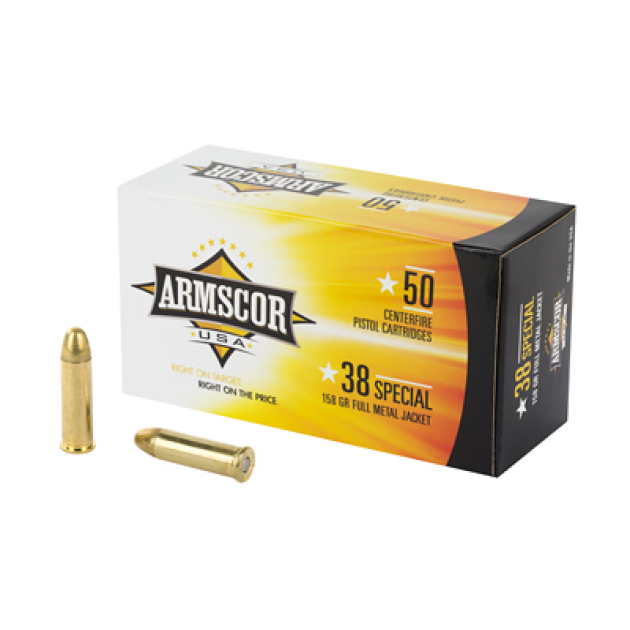 ARMSCOR 38SPL 158GR FMJ 50/1000