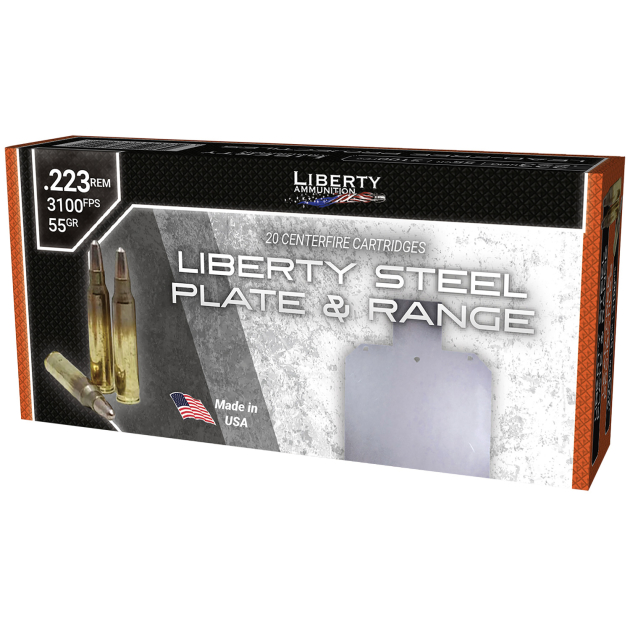 Liberty Ammunition LAR223070   223Rem 55gr 20 Per Box/10 Case