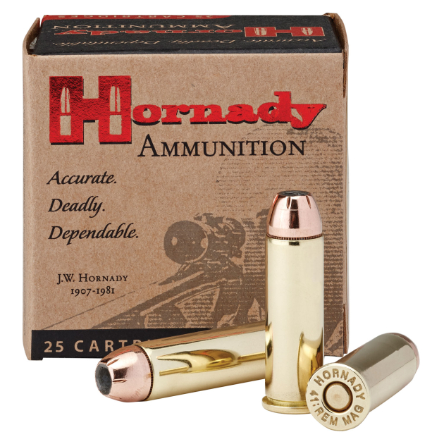 Hornady 9077 Custom  41RemMag 210gr Hornady XTP Hollow Point 20 Per Box/10 Case