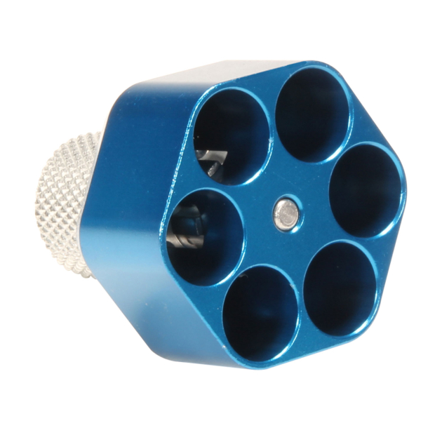 Pachmayr 02652 Competition Speedloader made of Aluminum with Blue Finish for S&W K Frame Holds up to 6rds
