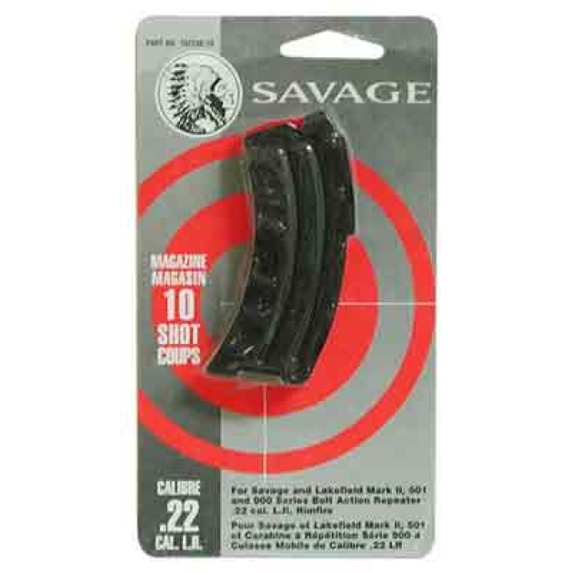 SAVAGE MAGAZINE MKII SERIES - .22LR/.17HM2 10RD BLUED