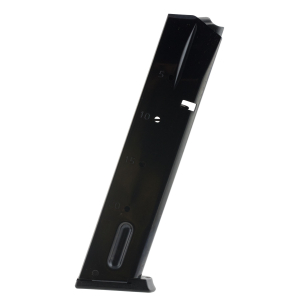 Mec-Gar MGSW5920B Standard  Blued Detachable 20rd 9mm Luger for S&W 659/5900/910/915