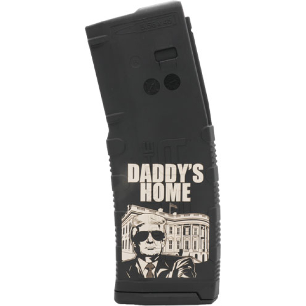 BLACK RAIN MAGAZINE 5.56X45 - 30RD BLACK TRUMP DADDY'S HOME