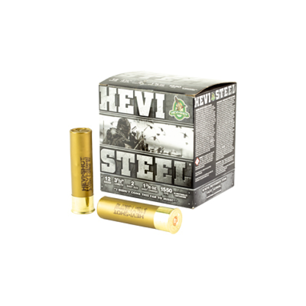 HEVI STEEL 12GA 3.5" #2 25/250