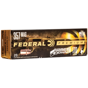 FED HMR DWN 357MAG 170GR SP 20/200
