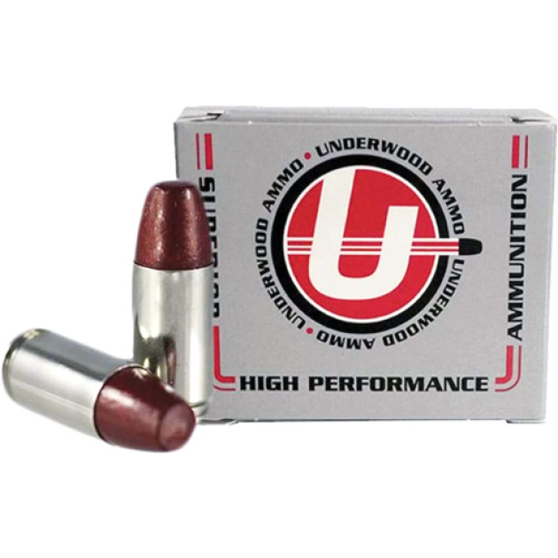 UNDERWOOD 9MM +P 147GR HARD - CAST LEAD-FN 20RD 10BX/CS