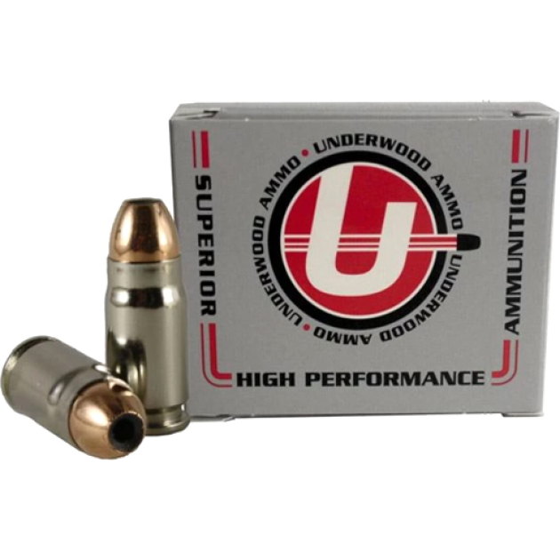 UNDERWOOD 357 SIG 115GR JHP - 20RD 10BX/CS