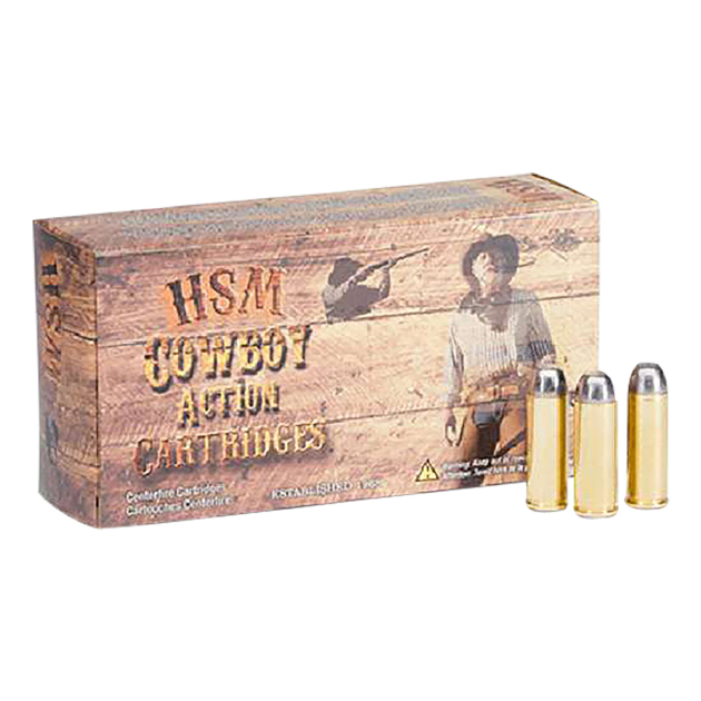 HSM 383N Cowboy Action  38 Special 148 gr Semi Wadcutter 50 Per Box/ 10 Case