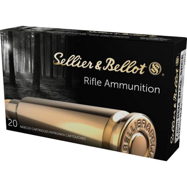S&B 7MM REM MAG 173GR SOFT - POINT CUTTING EDGE 20RD 20BX/C
