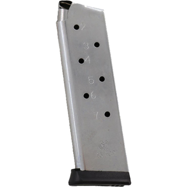 METALFORM MAGAZINE 1911 GOVT. - 45ACP 7RD S/S REMOVABLE BASE