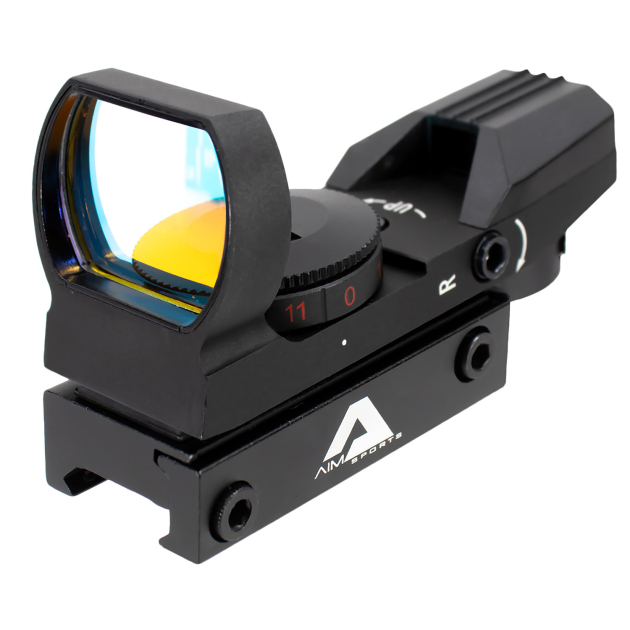 Aim Sports RT401 Reflex Sight Classic Edition Matte Black 1x34mm Red Multi Reticle