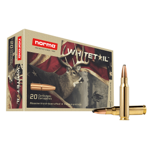 Norma Ammunition 20177672  Whitetail 30-30Win 150gr Soft Point 20 Per Box/10 Case