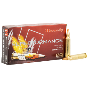 Hornady 83292 Superformance  223Rem 50gr Copper Alloy eXpanding 20 Per Box/10 Case
