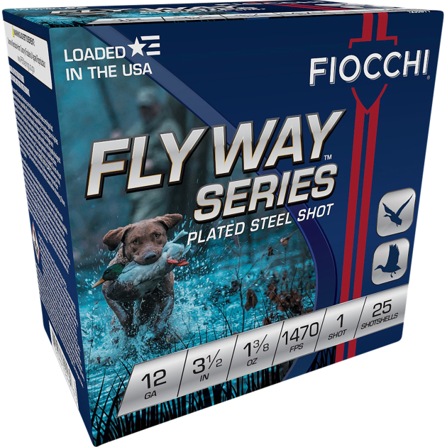 Fiocchi 1235ST1 Flyway  12Gauge 3.50" 1 3/8oz 1Shot 25 Per Box/10 Case