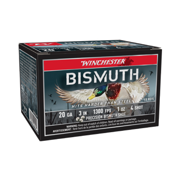 WIN BISMUTH 20GA 3" #4 15/150