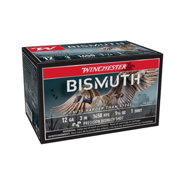 WIN BISMUTH 12GA 3" #1 15/150