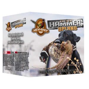 HEVI-Shot HS29103 HEVI-Hammer Upland 12Gauge 2.75" 1 1/4oz Steel/Bismuth 3Shot 25 Per Box/10 Case
