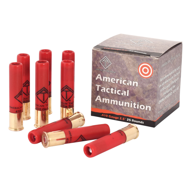 ATI ATIAC410R Shotshell  410Gauge 2.50" 1/2oz Slug Shot 25 Per Box/10 Case