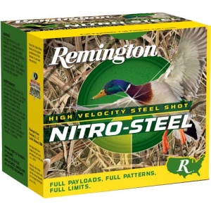 REMINGTON NITRO-STEEL 12GA 3" - 1-1/4OZ #2 1450FPS 25RD 10BX/C