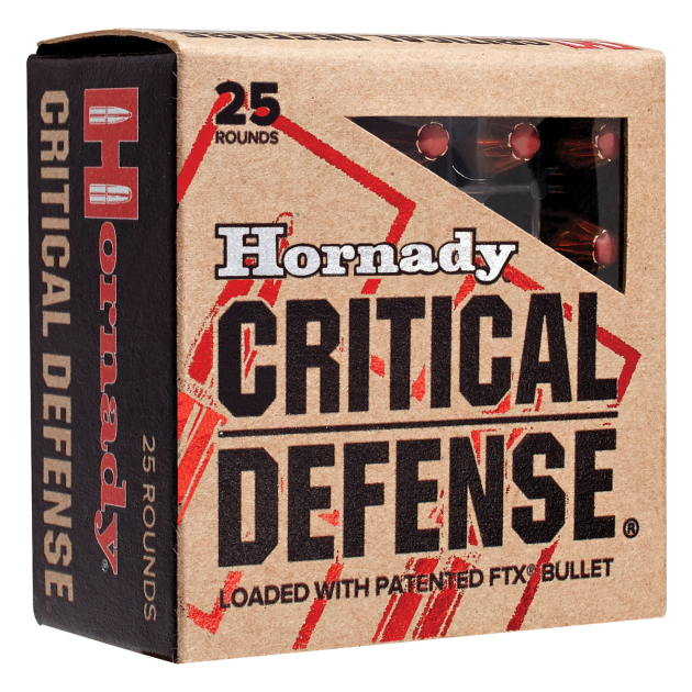 Hornady 92790 Critical Defense  45Colt 185gr Hornady Flex Tip eXpanding 20 Per Box/10 Case