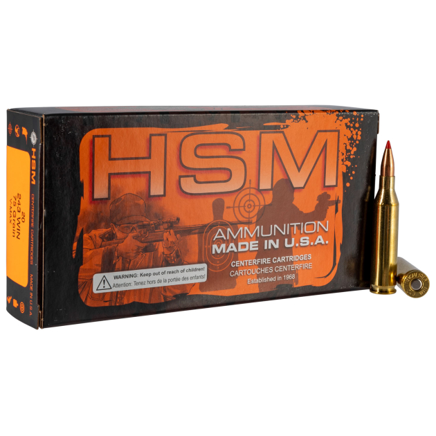 HSM 2432N Varmint  243 Win 75 gr Hornady V Max 20 Per Box/ 25 Case