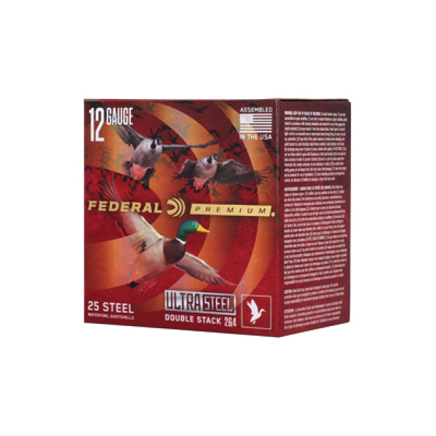 FED ULT STL 12GA 3" 1.25OZ #2/#4 25