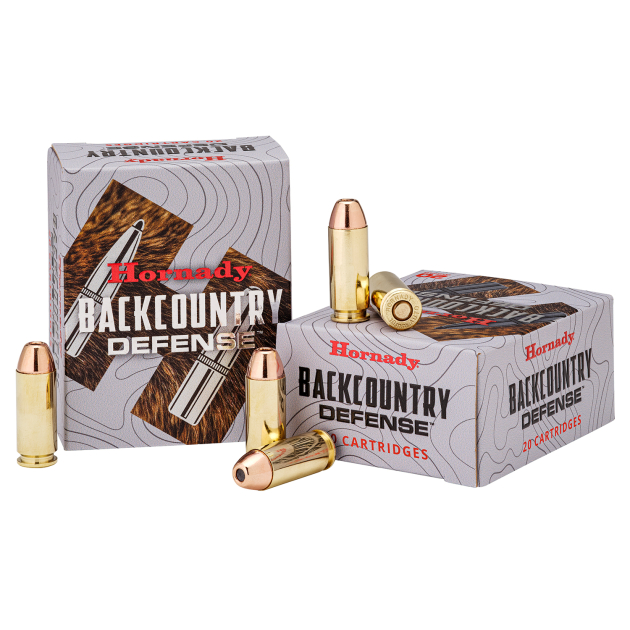 Hornady 91268 Back Country  10mm Auto 200gr 20 Per Box/10 Case