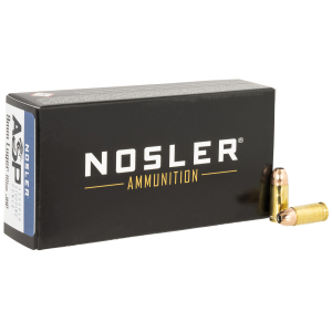 Nosler 51017 Assured Stopping Power Handgun 9mmLuger 115gr Jacketed Hollow Point 50 Per Box/10 Case
