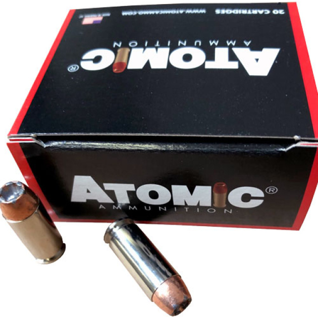 ATOMIC 10MM 155GR BONDED JHP - 20RD 10BX/CS