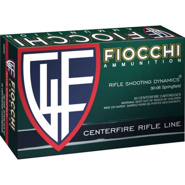 FIOCCHI 30-06 180GR PSP - 20RD 10BX/CS