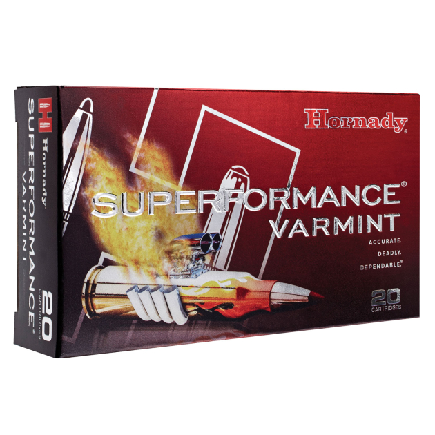 Hornady 8334 Superformance Varmint  22-250Rem 35gr Non Traditional eXpanding 20 Per Box/10 Case