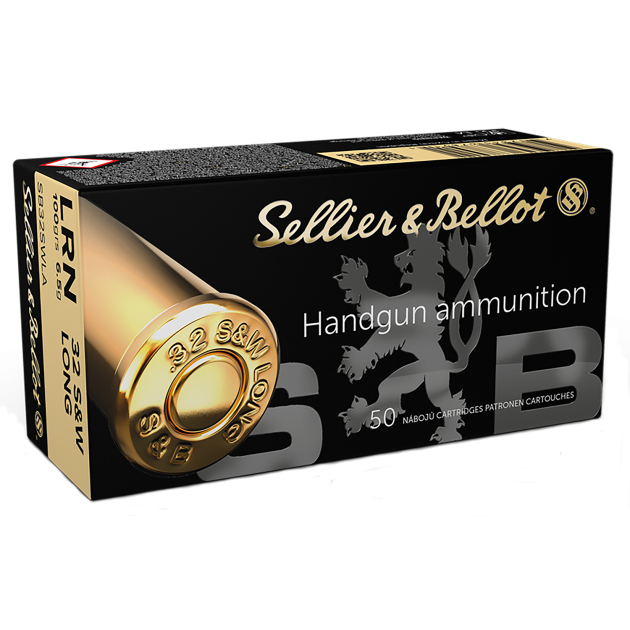 Sellier & Bellot SB32SWLA Handgun  32S&WLong 100gr Lead Round Nose 50 Per Box/30 Case