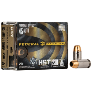 FED PRM HST 45ACP 230GR JHP 20/200