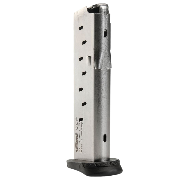 Walther Arms 50860002 CCP  8rd 9mm Luger Nickel Steel